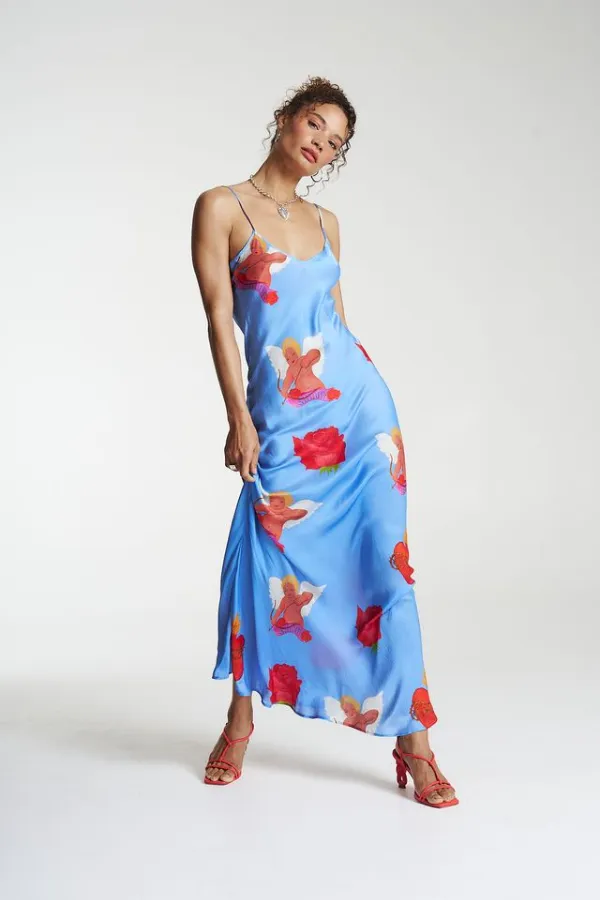 Maxi Siren Dress Capulet Cap