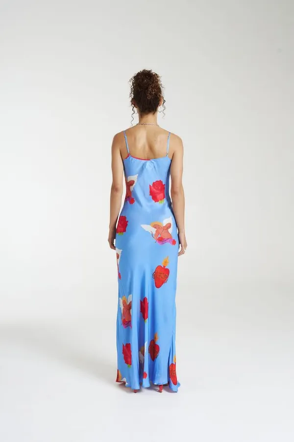 Maxi Siren Dress Capulet Cap