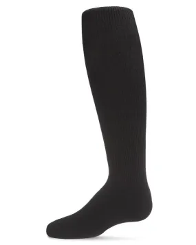 Memoi Thin Ribbed Cotton Tights-MK-315