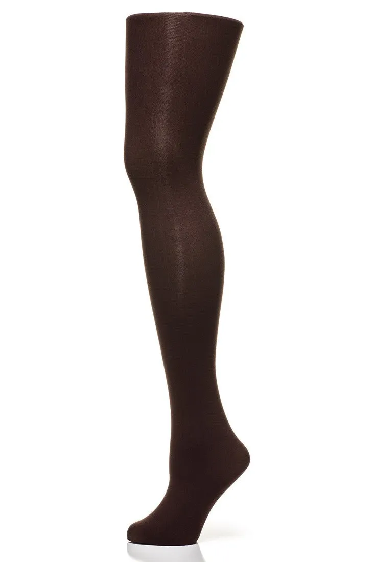 Microfiber Tights (Brown)