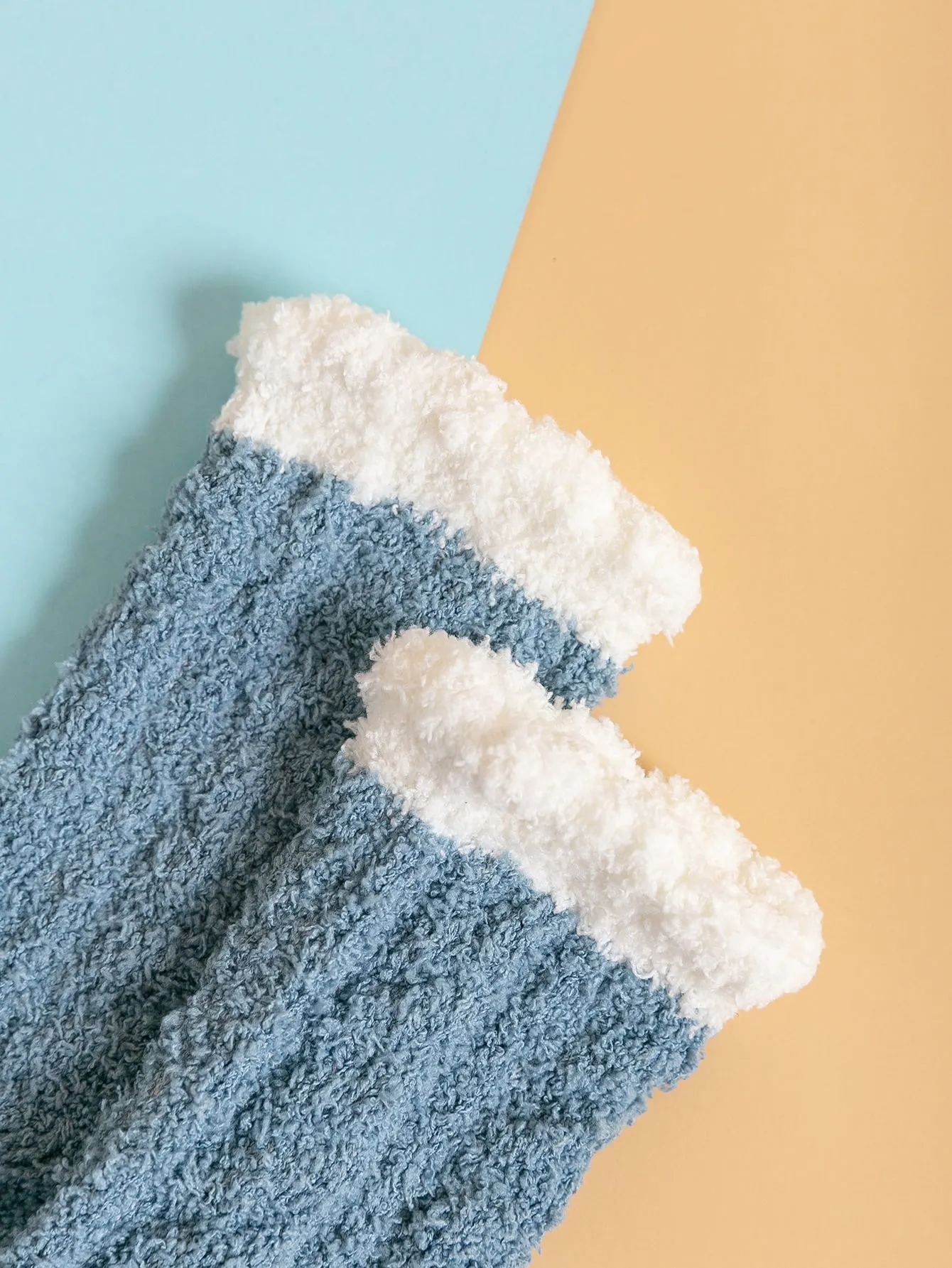 Minimalist Plush Crew Socks