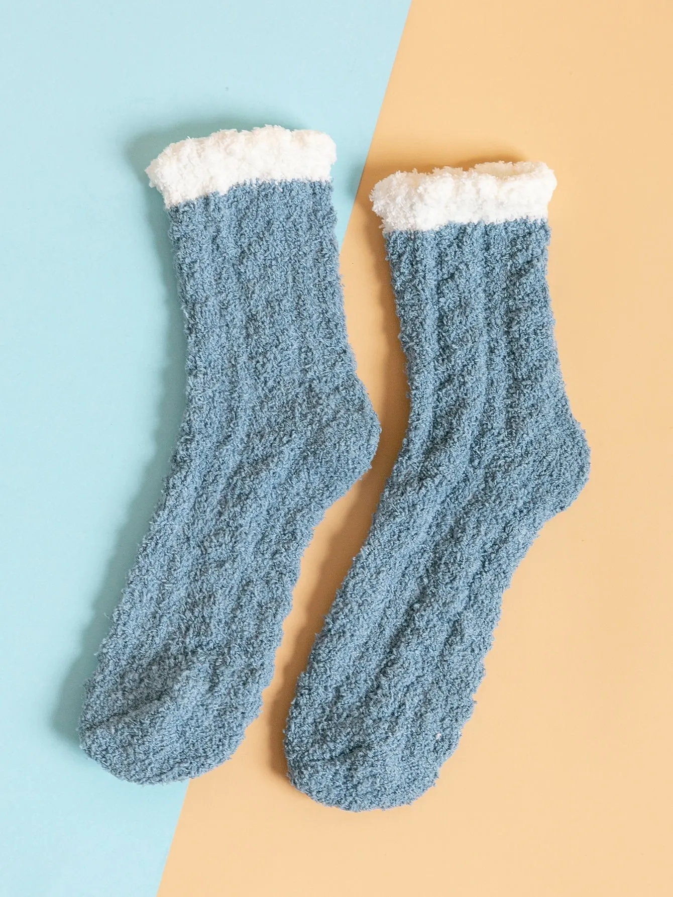 Minimalist Plush Crew Socks