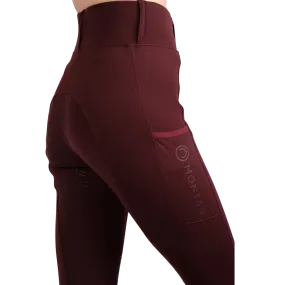 Montar Erin Full Grip Winter Tights, Plum