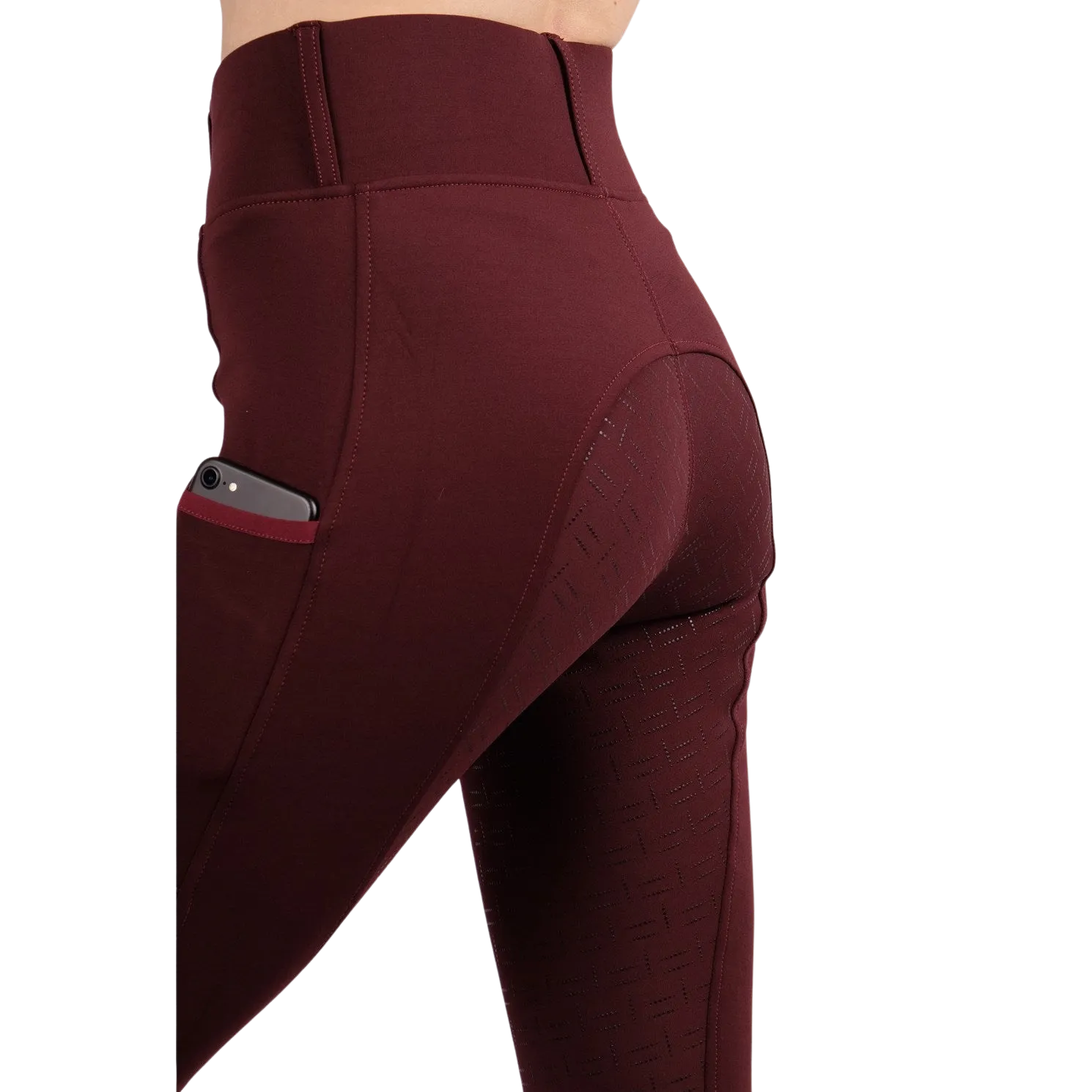 Montar Erin Full Grip Winter Tights, Plum