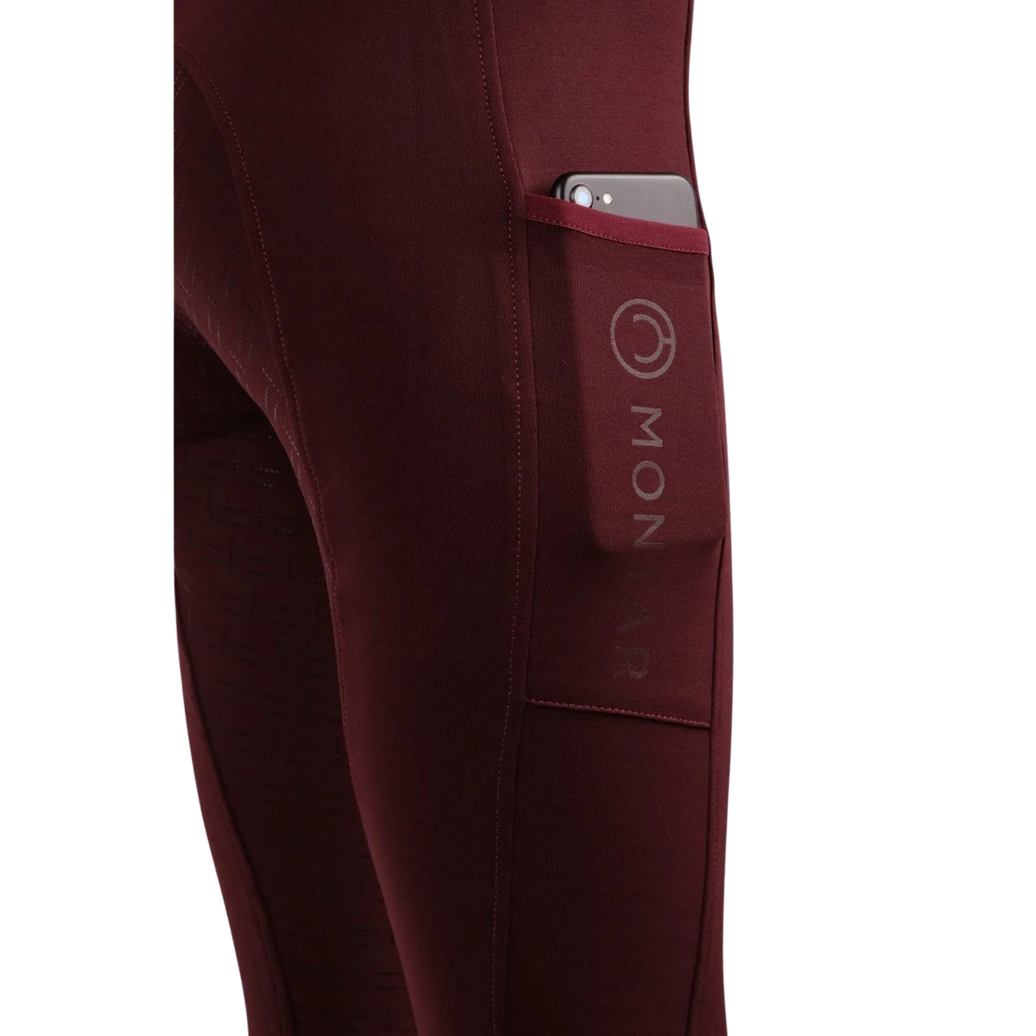 Montar Erin Full Grip Winter Tights, Plum