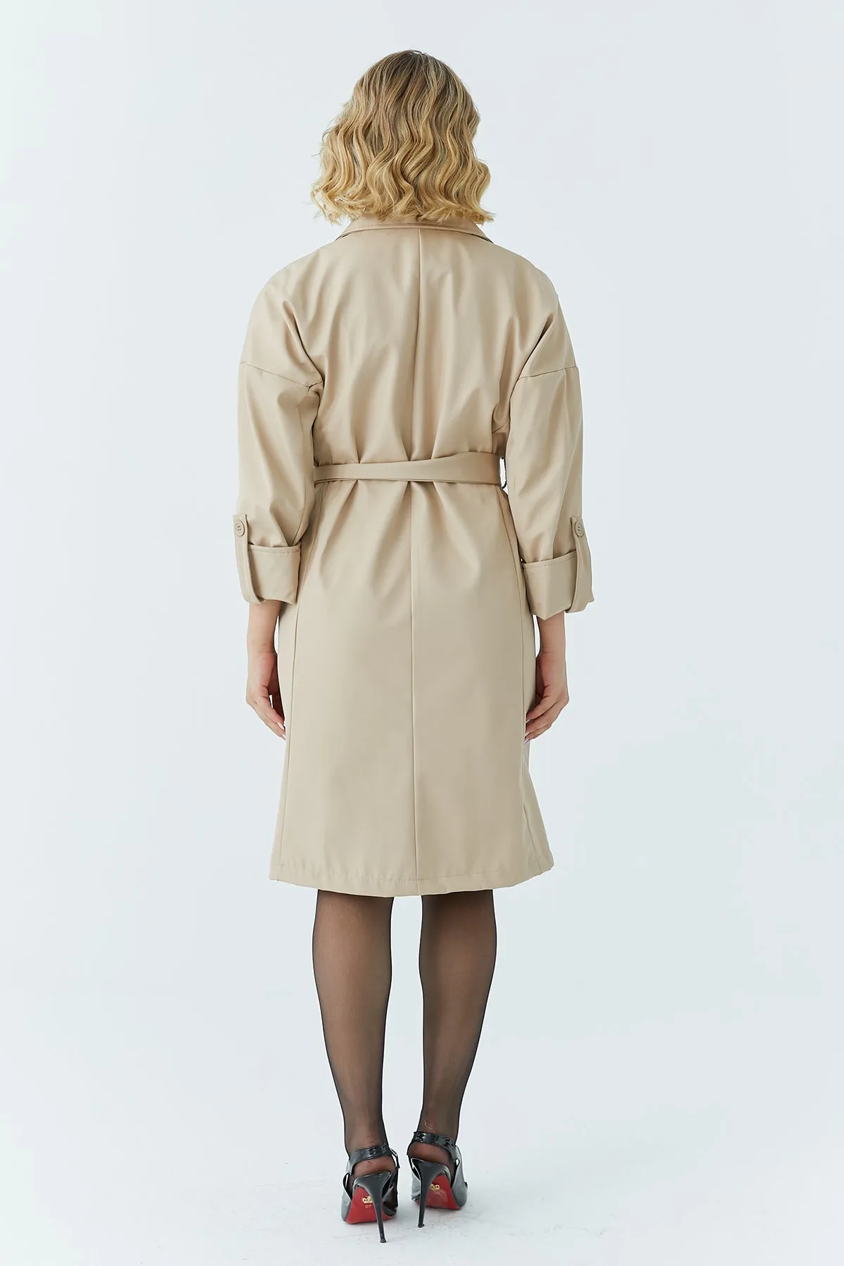 MPL Women's Belted Trench Coat 9104 - Tacámbaro de Codallos