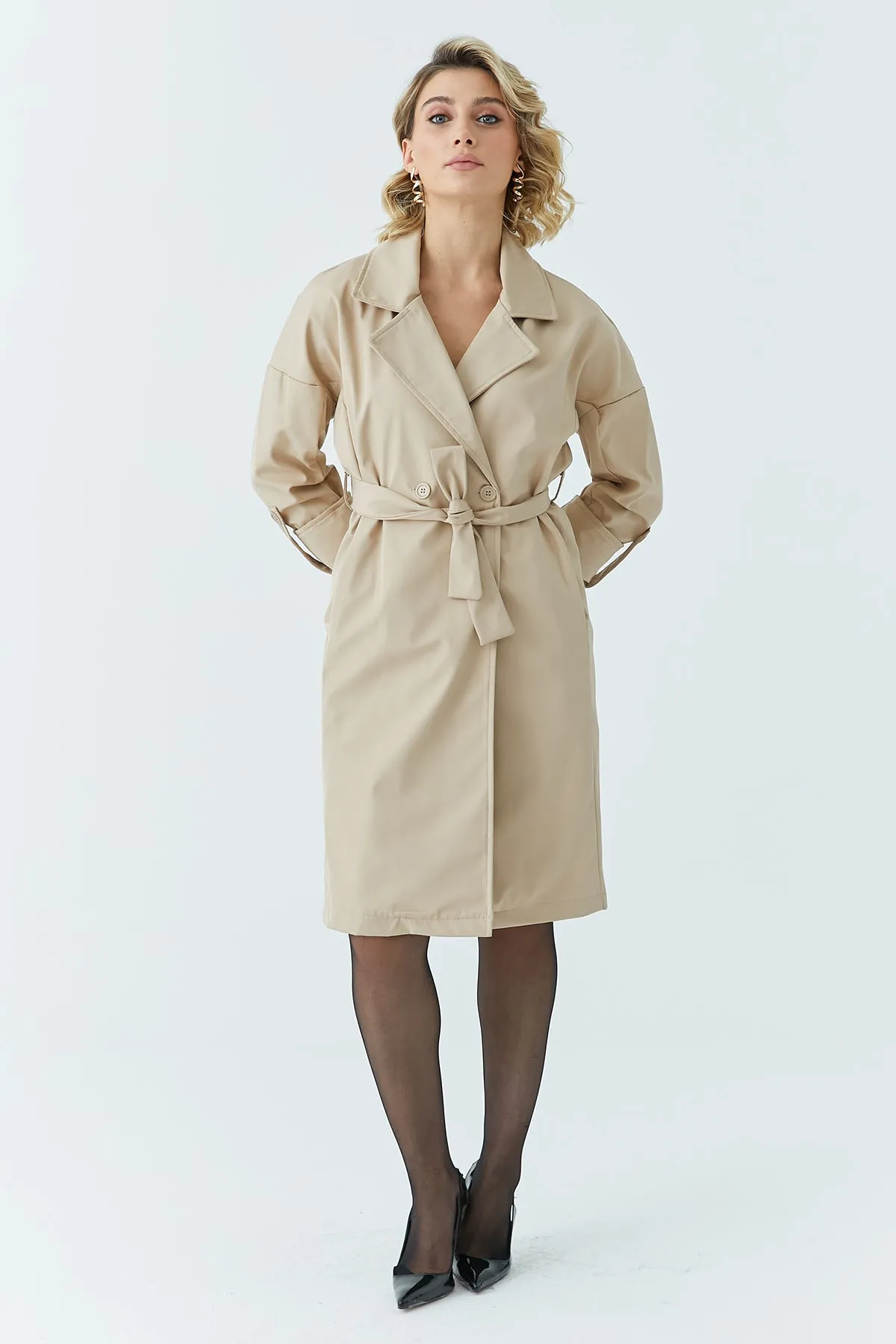MPL Women's Belted Trench Coat 9104 - Tacámbaro de Codallos