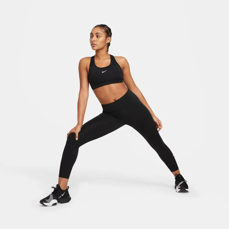 Nike One Women's Mid-Rise Crop Leggings - (DD0247 010) - TI3 - 5