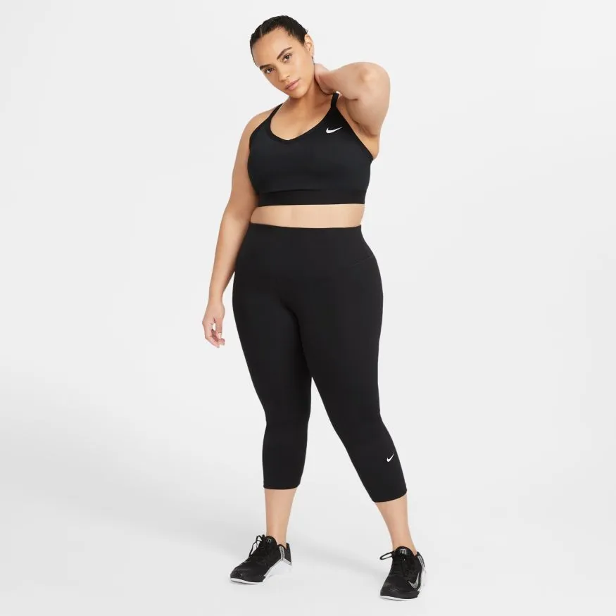 Nike One Women's Mid-Rise Crop Leggings - (DD0247 010) - TI3 - 5