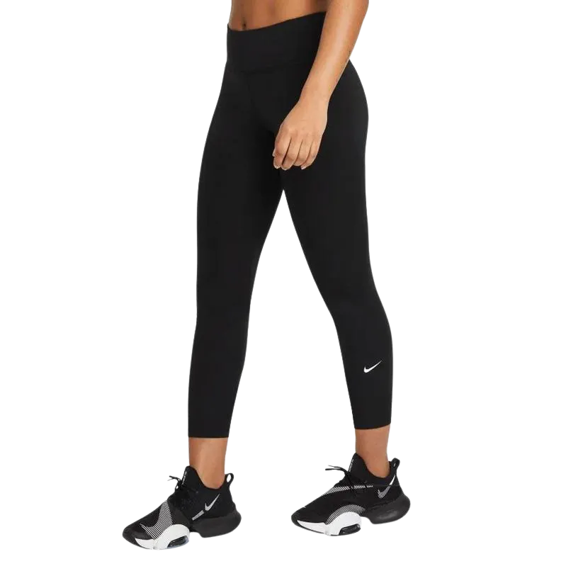 Nike One Women's Mid-Rise Crop Leggings - (DD0247 010) - TI3 - 5