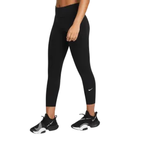 Nike One Women's Mid-Rise Crop Leggings - (DD0247 010) - TI3 - 5