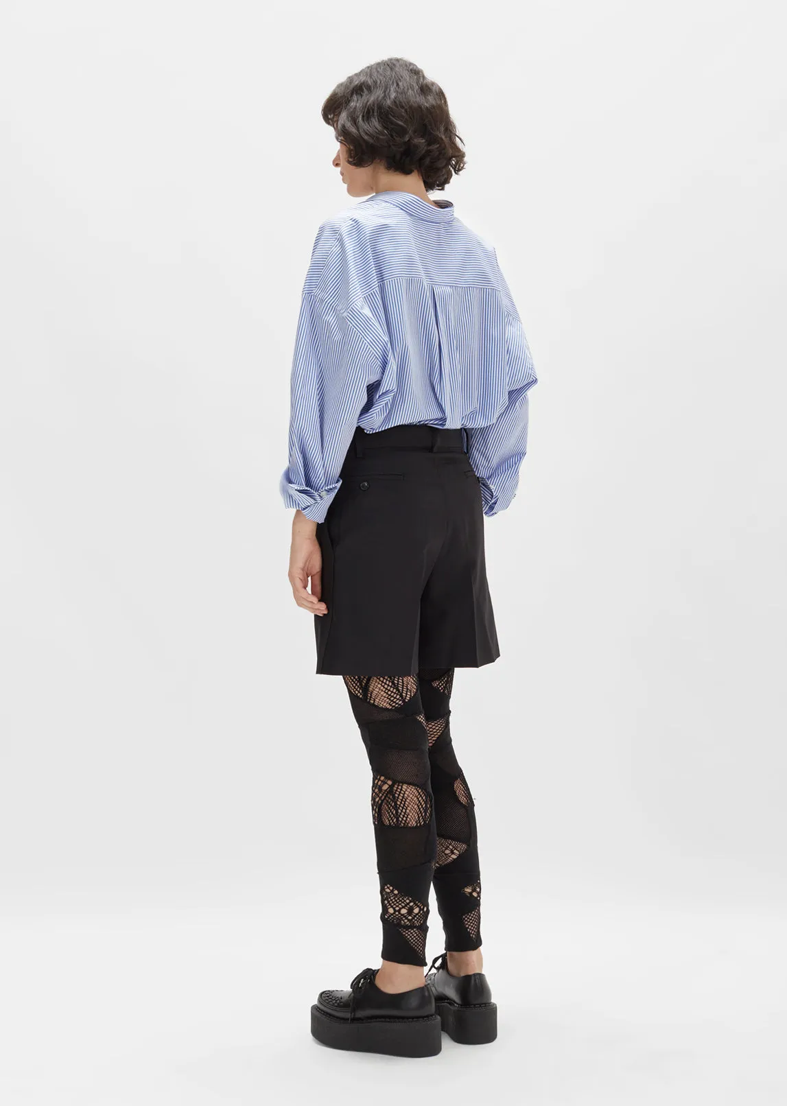 Nylon Jersey and Mesh Tights