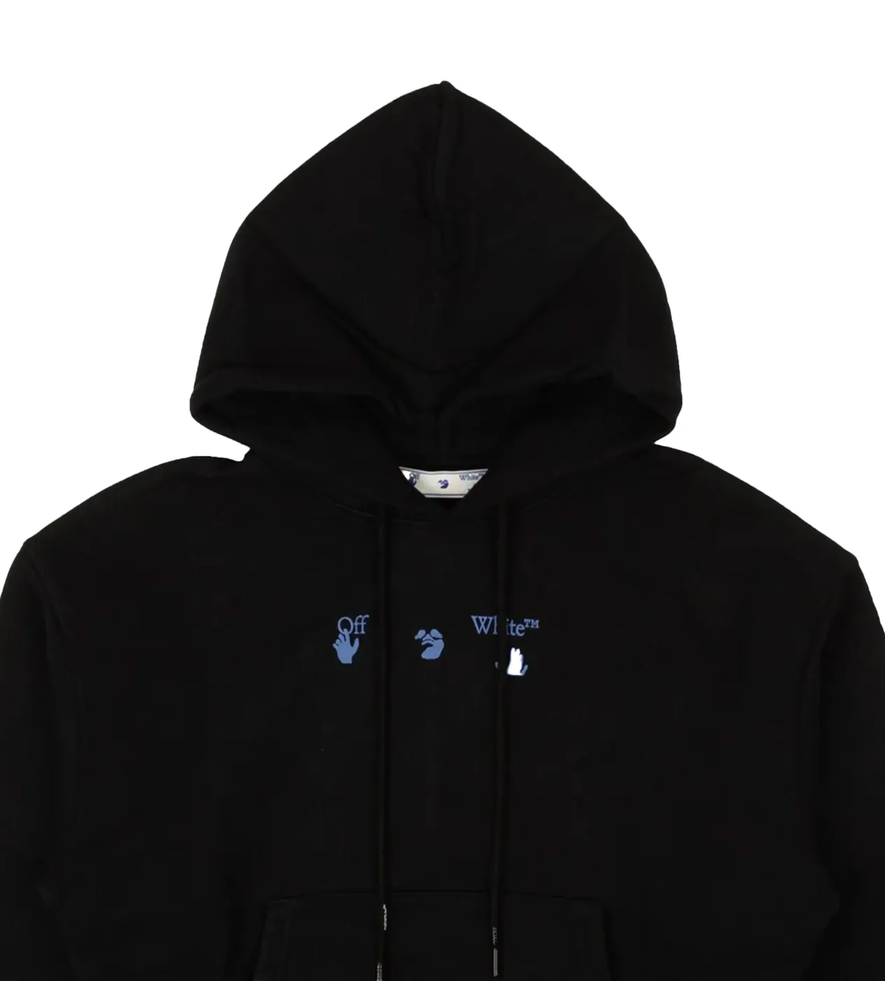 Off-White Blue Liquid Mirko Hoodie