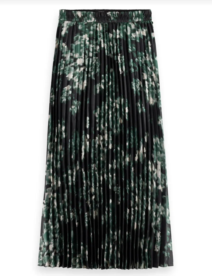 Pleated Skirt - Blossom Green