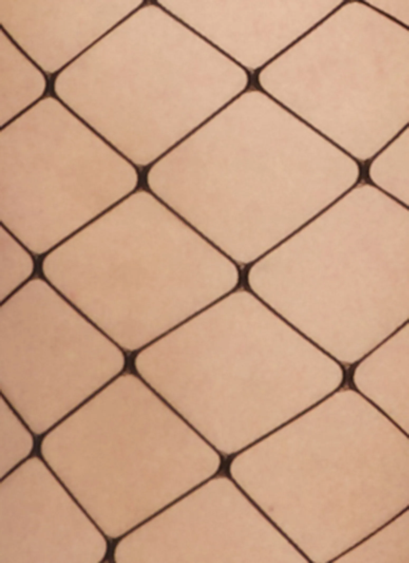 Plus Size High Waist Fishnet Tights