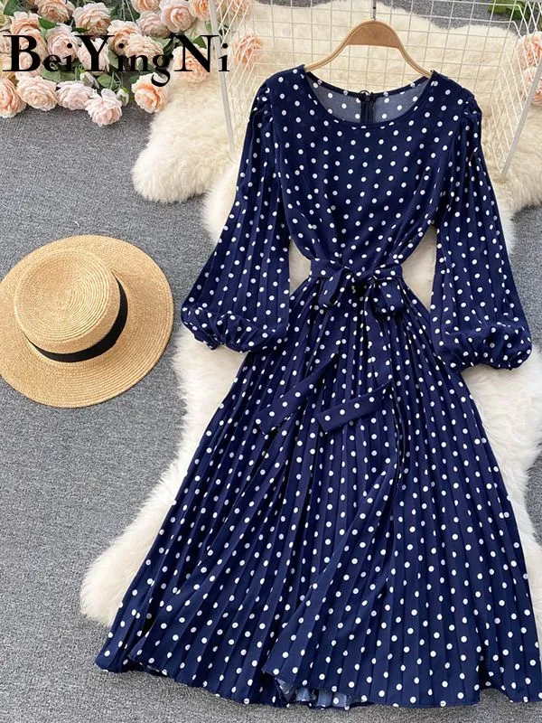 Polka Dot Printed Dress