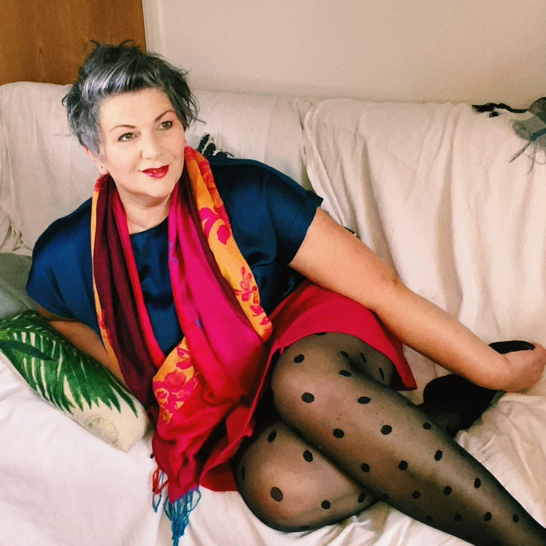 Polka Dot Strumpfhosen