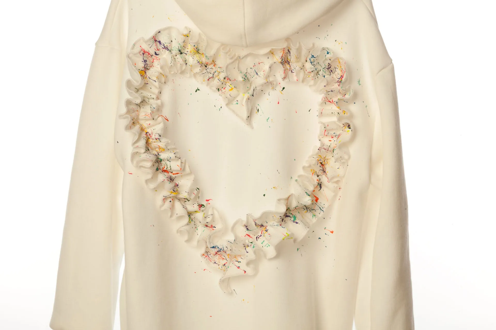 Poppy Hoodie White