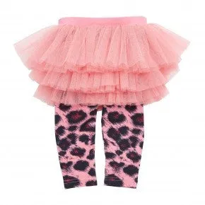 Rock Your Baby Circus Tights | Pink Leopard