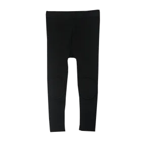 Rock Your Kid Knee Patch Legging -Black