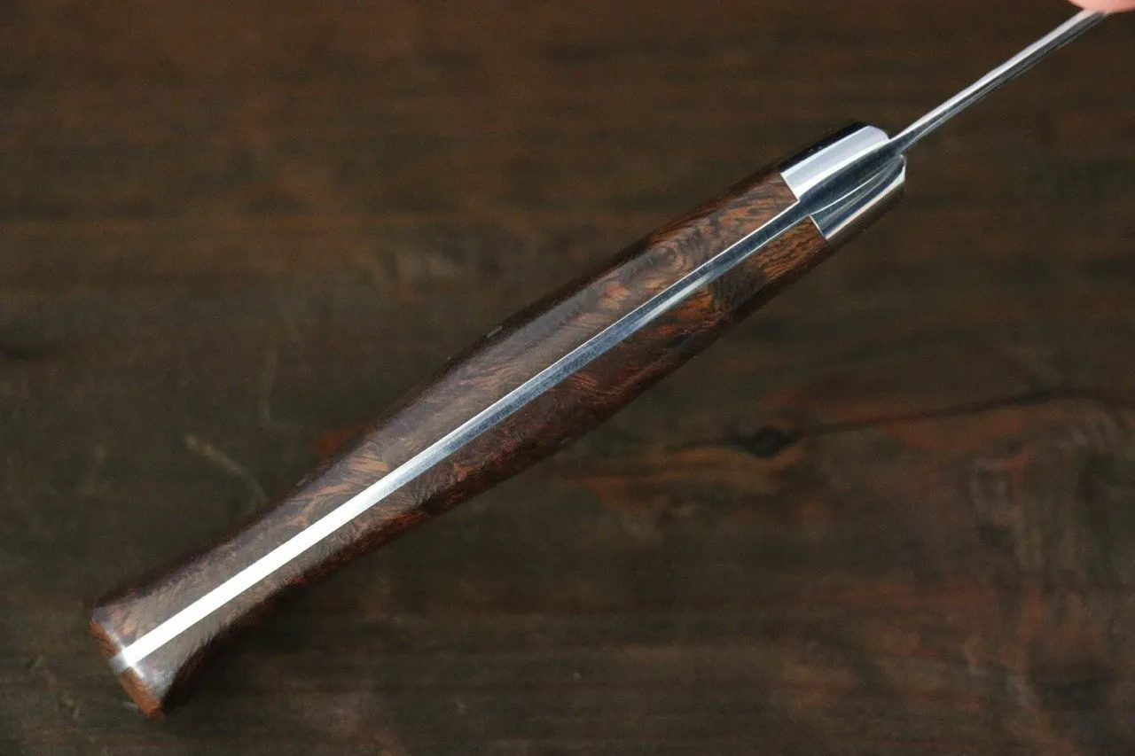 Sakai Takayuki VG10 17 Layer Damascus Petty-Utility 80mm Desert Ironwood Handle