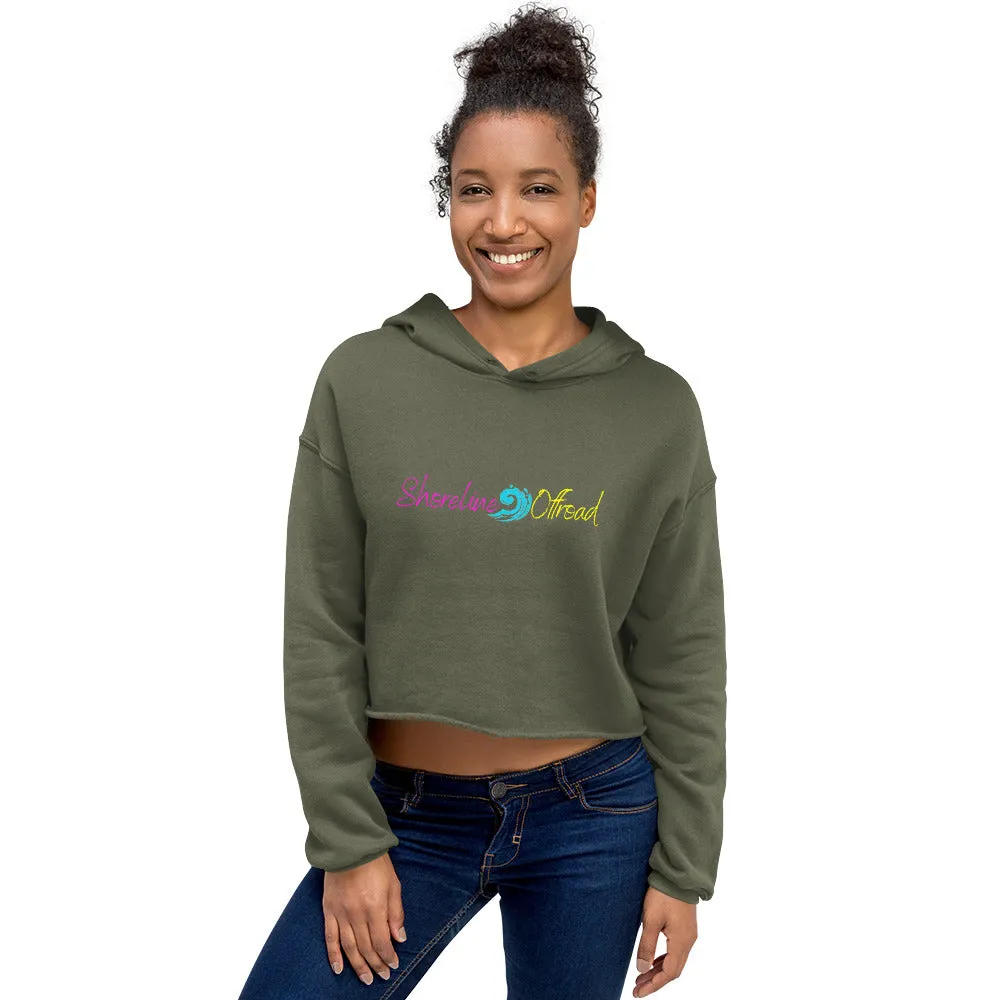 Shoreline Offroad Arizona Jeep Girl Crop Hoodie Off-road Apparel