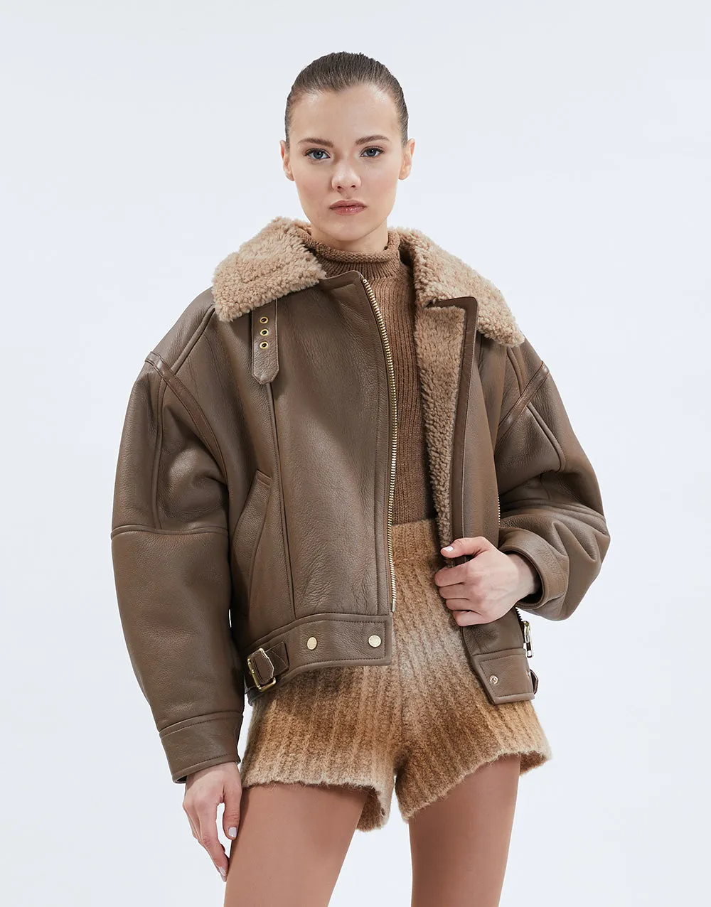 SIENNA | SHEARLING JACKET