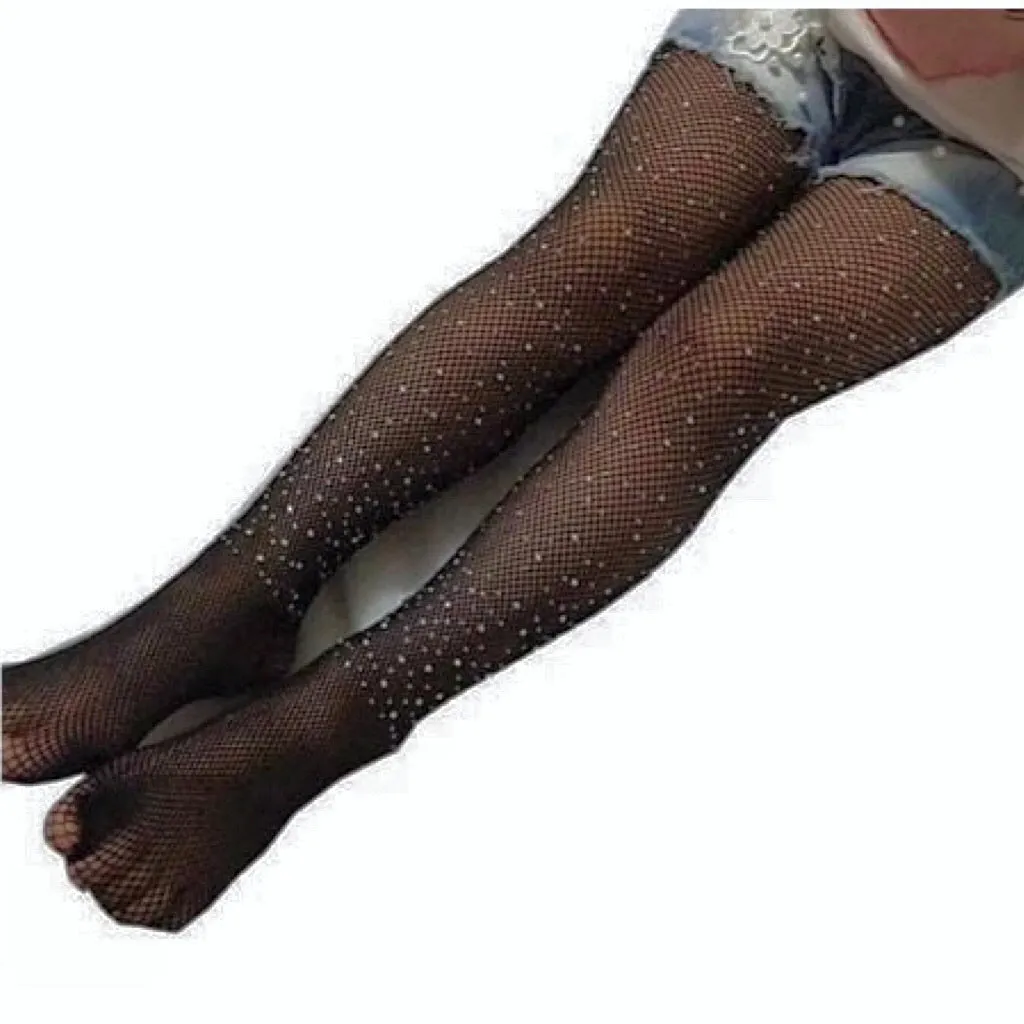 Sky Blue Dazzling Tights