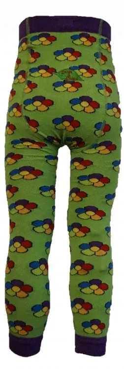Slugs & Snails Footless Tights - Flower