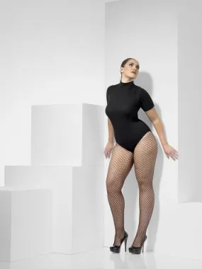 Smiffys Lattice Net Tights, Black, Extra Large - 43557