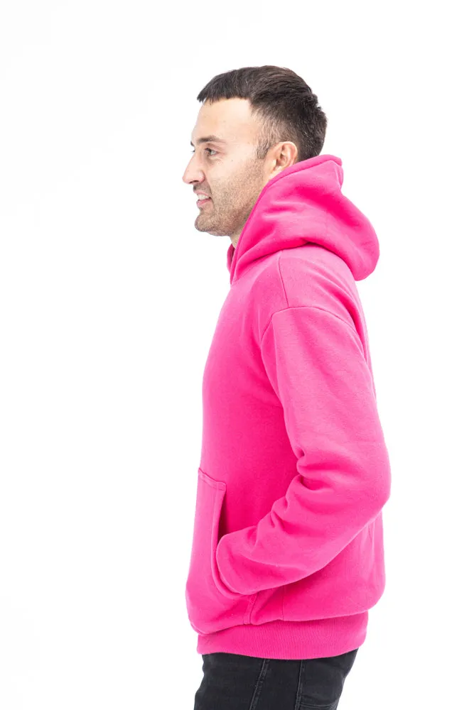 Sofa Killer warm pink men hoodie with white SK logo