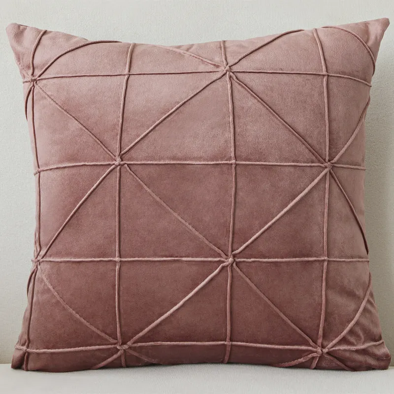 Solid Color Velvet Pillow Cushion Cover | Brodtica.com