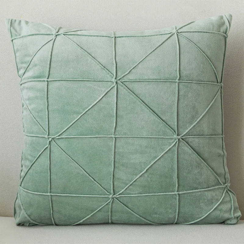 Solid Color Velvet Pillow Cushion Cover | Brodtica.com