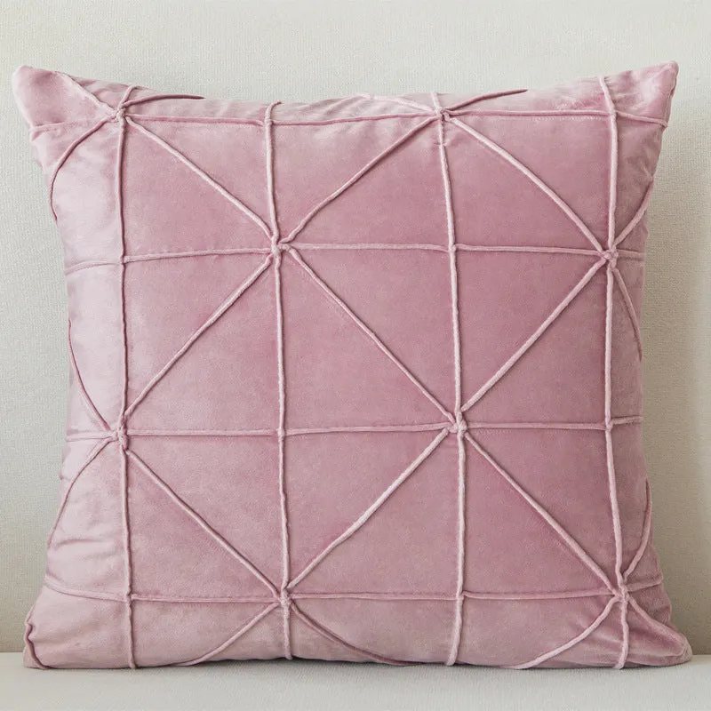 Solid Color Velvet Pillow Cushion Cover | Brodtica.com