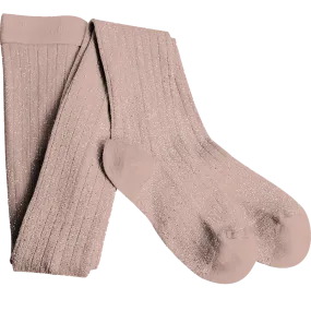 Sparkle Tights - Rose