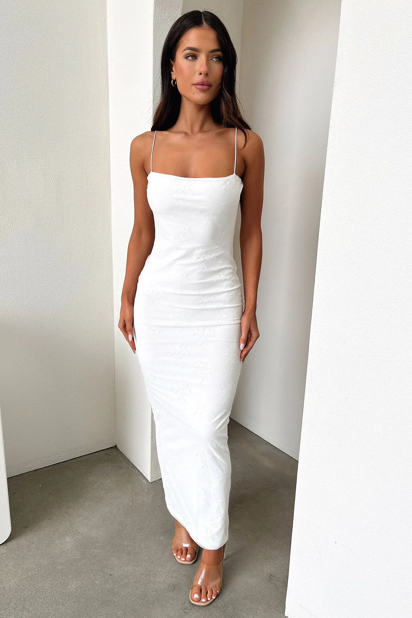 Suki Maxi Dress - White