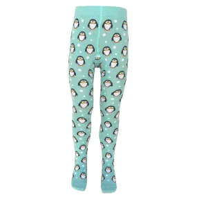 Tights- blue penguins