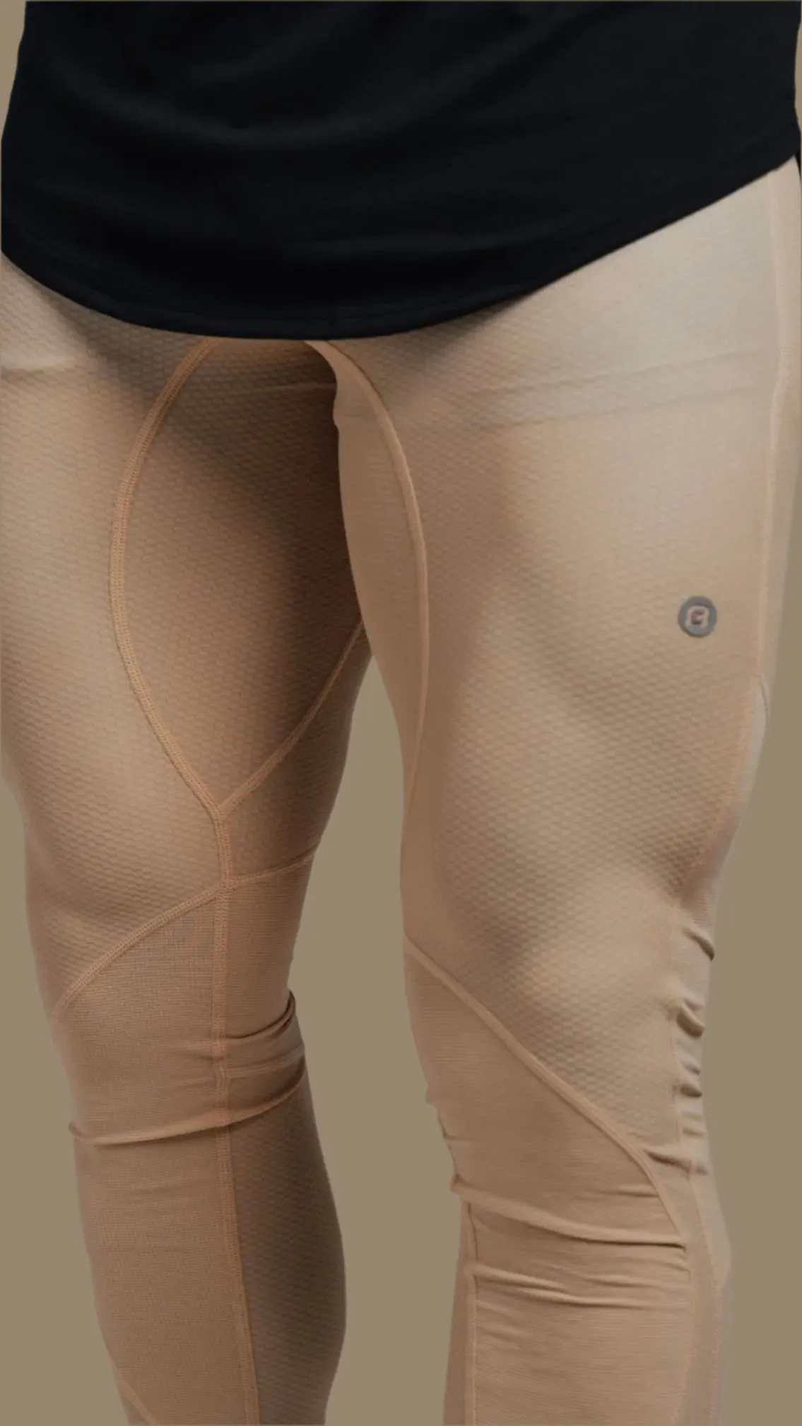 Total War Battle Vented Mesh Training Tight - King’s Gold