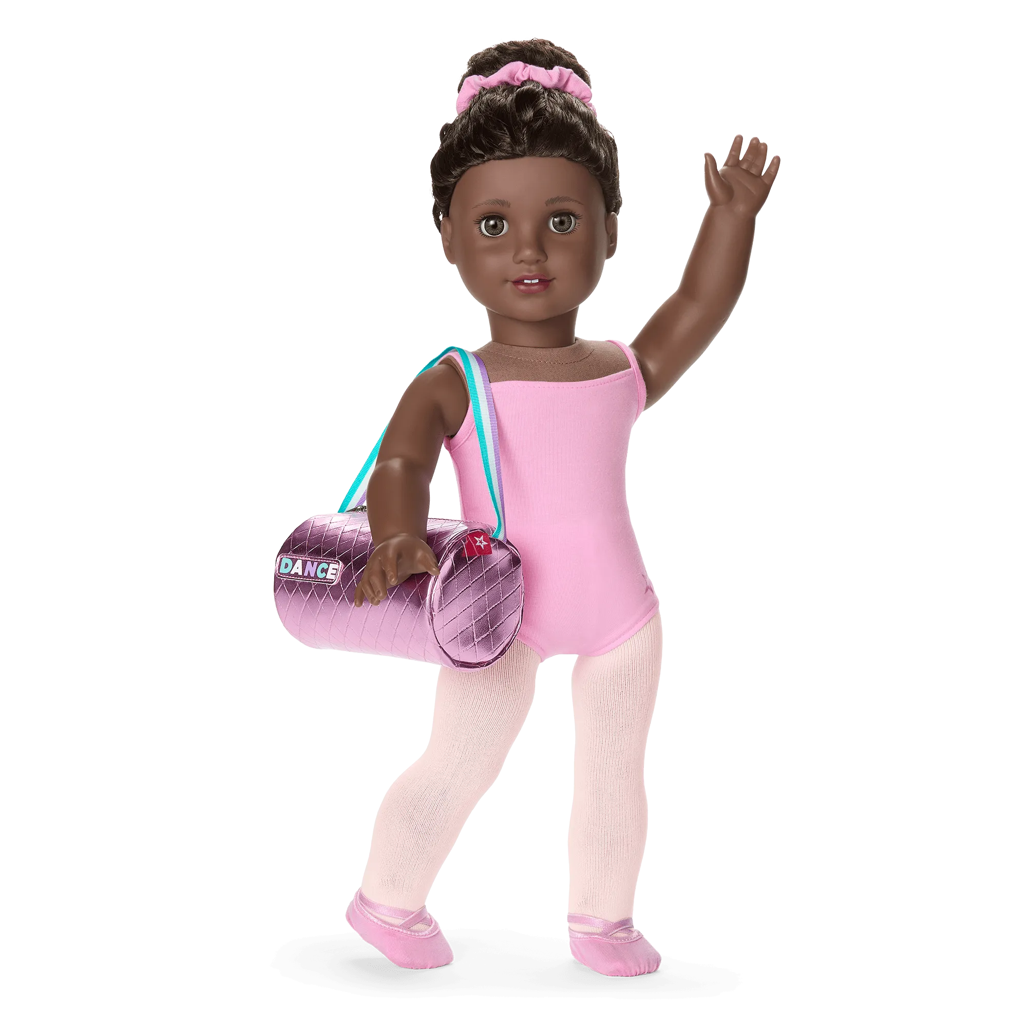 Truly Me™ #127 18-inch Doll & Practice-to-Performance Dance Set