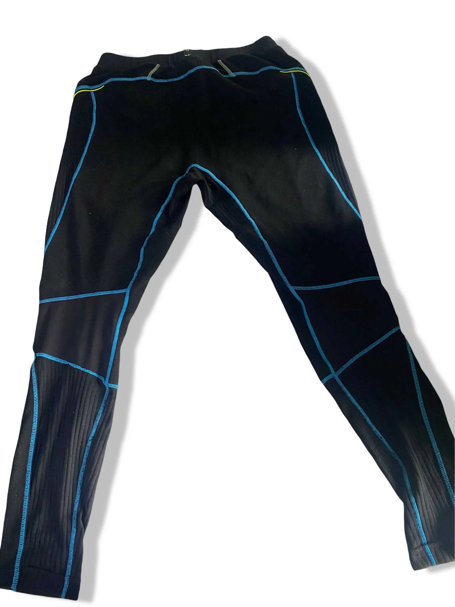 Vintage black men training muscle tight pant in XL|L32 W30| SKU  6306