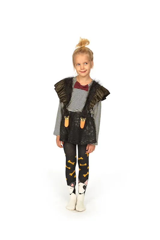 WAUW CAPOW By Bangbang Bone Love Tights w. Feet