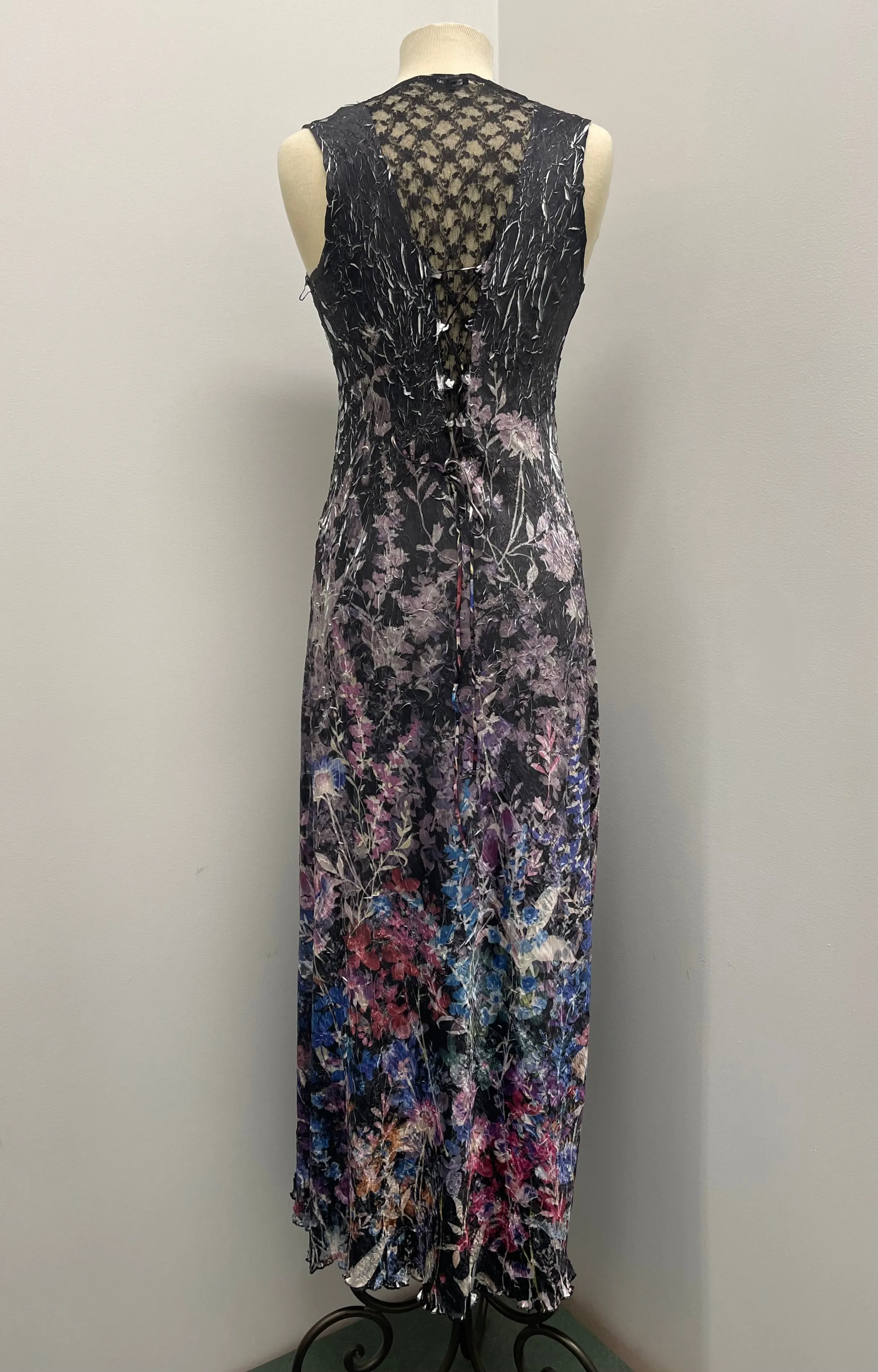 Women's Komarov | Lace-up Back Maxi Dress | Monarch Garden