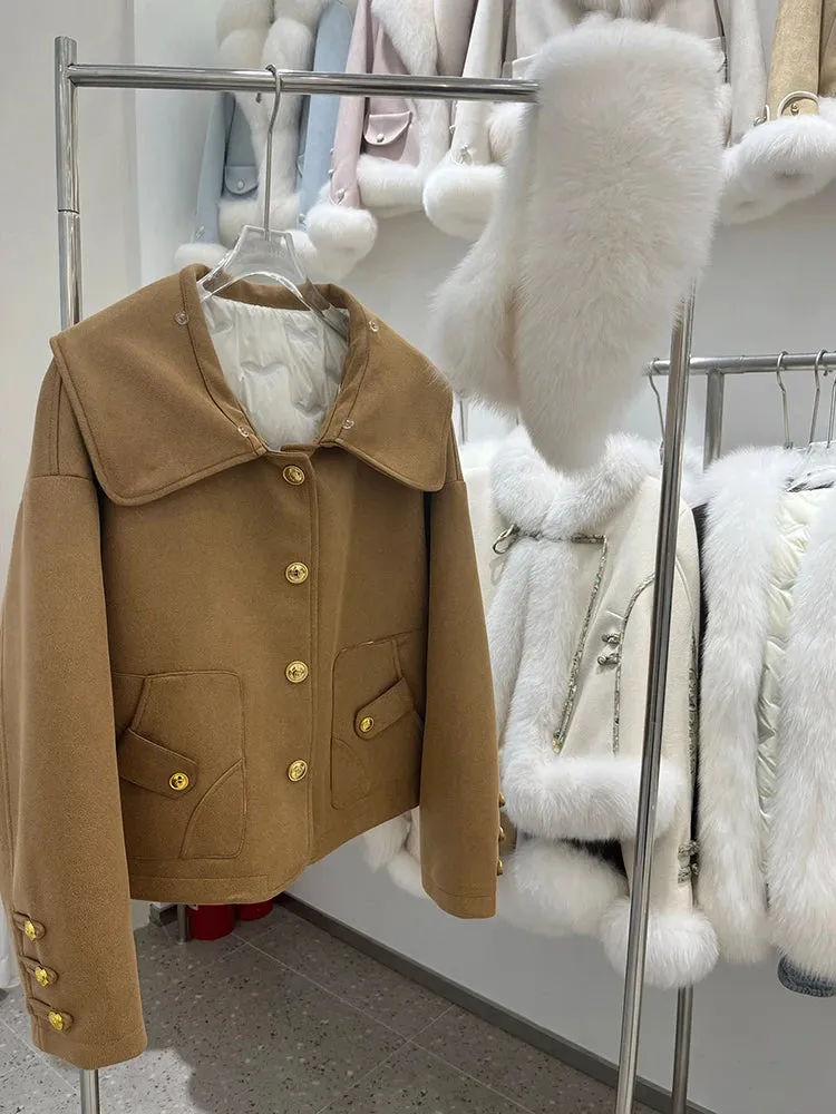 Women’s Real Fur Goose Down Jacket – Ultimate Winter Warmth and Style